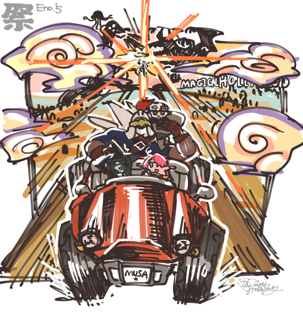 なんで車描いてんだろうわたし